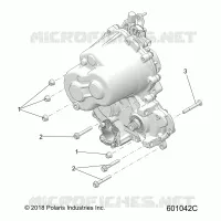 DRIVE TRAIN, SCATOLA DEGLI INGRANAGGI MOUNTING