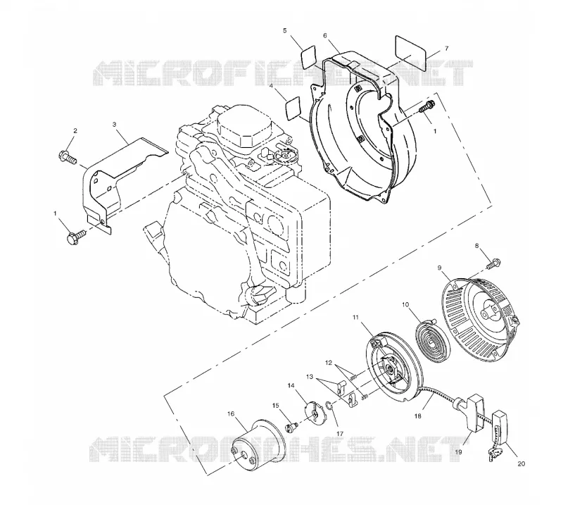 AUTOAVVOLGENTE/VENTILATORE HOUSING