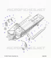 TELAIO, FOOTRESTS, AND RUNNING BOARDS