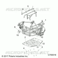 CHASSIS, TELAIO PRINCIPALE AND SKID PLATES