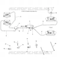 BRAKES, BRAKE LINES AND CILINDRO PRINCIPALE
