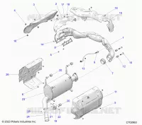 ENGINE, IMPIANTO DI SCARICO