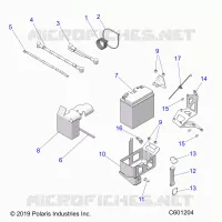 ELETTRICO, BATTERY AND CABLES