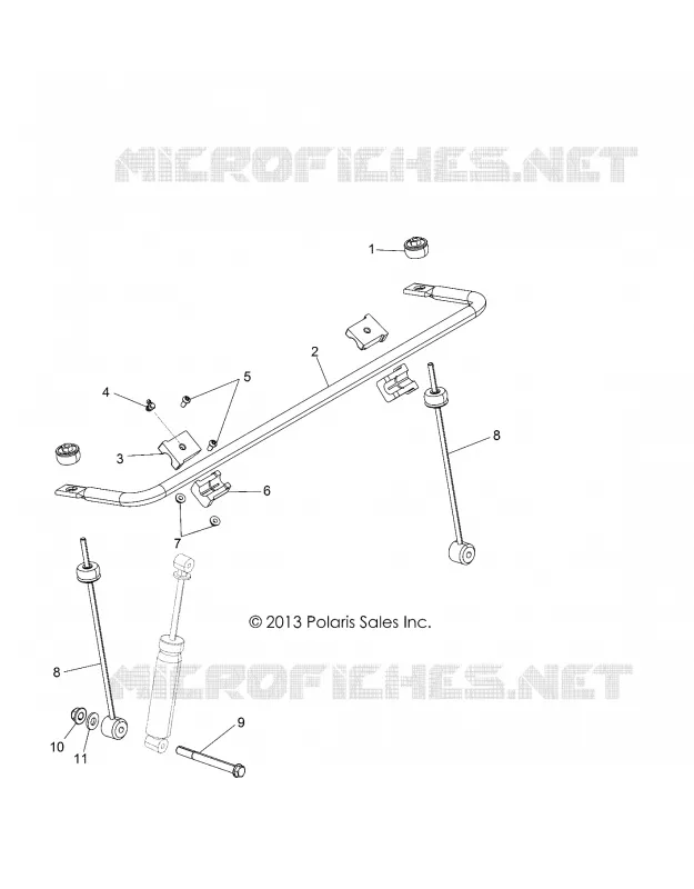 BARRA STABILIZZATRICE, FRONT