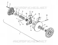 TRASMISSIONE FRIZIONE ASSEMBLY TRAIL / 0930761 (4923222322025A)