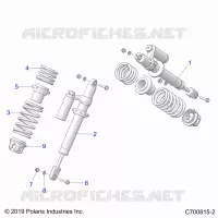 SUSPENSION, SHOCK ANTERIORE MOUNTING