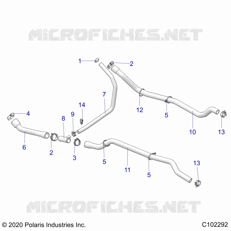 ENGINE, SISTEMA DI RAFFREDDAMENTO, HOSES