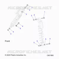 SUSPENSION, SHOCK MONTAGGIO, IFS
