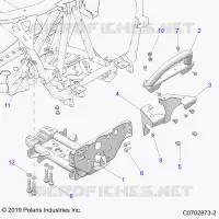 TELAIO, MOUNTING, FRONT GEARCASE