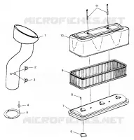 CONDOTTO DELL'ARIA SL 780 B974088 and Intl. SL 780 I974088 (4940924092B008)
