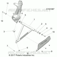 SUSPENSION, A-ARM AND PAVONEGGIARSI MOUNTING