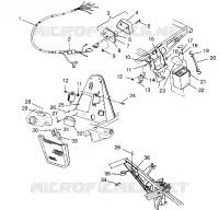 ELETTRICO/FANALE POSTERIORE ASSEMBLY XPLORER 400L W969140 (4935983598C008)