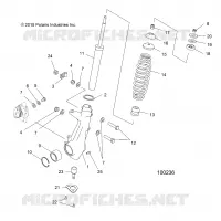 SUSPENSION, ANTERIORE MONTANTE