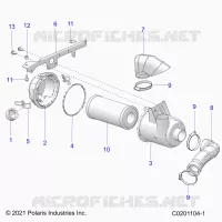 ENGINE, PRESA D'ARIA SYSTEM