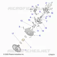 TRASMISSIONE, PRIMARY CLUTCH