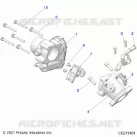 ENGINE, CORPO FARFALLATO AND FUEL RAIL