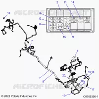 ELETTRICO, WIRE HARNESS, CHASSIS