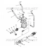 POMPA DELL'OLIO XLT TOURING  0963357 and EUROPEAN XLT TOURING  E963357 (4931923192C013)