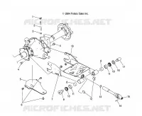 SWING ARM/ASSE POSTERIORE MOUNTING
