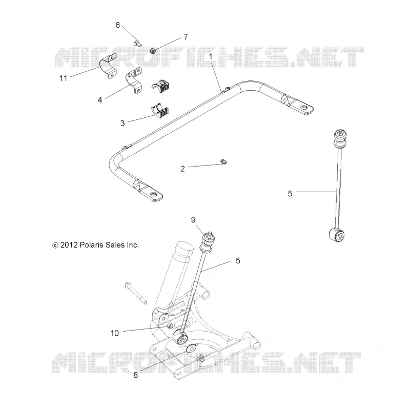 BARRA STABILIZZATRICE, REAR
