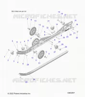 SUSPENSION, RAIL BEAM LH/RH