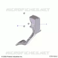 ENGINE, ACCELERATORE PEDALE