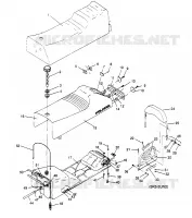 MONTAGGIO SEDILE   SERBATOIO  500 EFI 0952774, EFI SKS 0952574,   EFI SKS PT (4929052905A008)