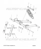 SUSPENSION, ANTERIORE COPPIA ARM