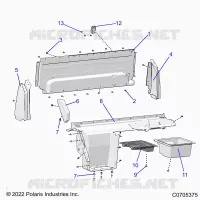 CARROZZERIA POSTERIORE CLOSEOFF, AND FENDERS
