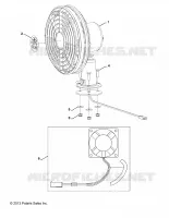 OPZIONI, DASH FAN, BLACK, FAN AND HARDWARE ONLY