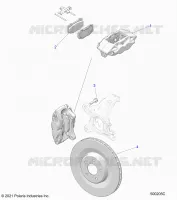 BRAKES, PINZA FRENO ANTERIORE
