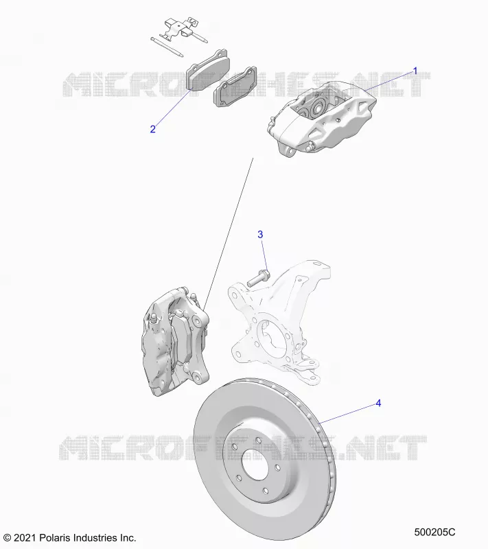 BRAKES, PINZA FRENO ANTERIORE