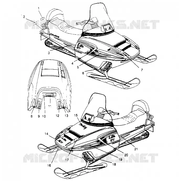DECALS LITE GT 0953133 AND  EUROPEAN LITE GT E953133 (4928922892A012)