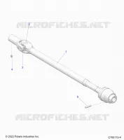 TRASMISSIONE, FRONT PROP SHAFT