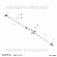 TRASMISSIONE, FRONT PROP SHAFT