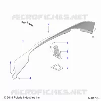 BODY, WIND DEFLECTOR (CANADA)
