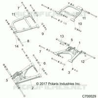 SOSPENSIONE POSTERIORE CONTROL ARMS