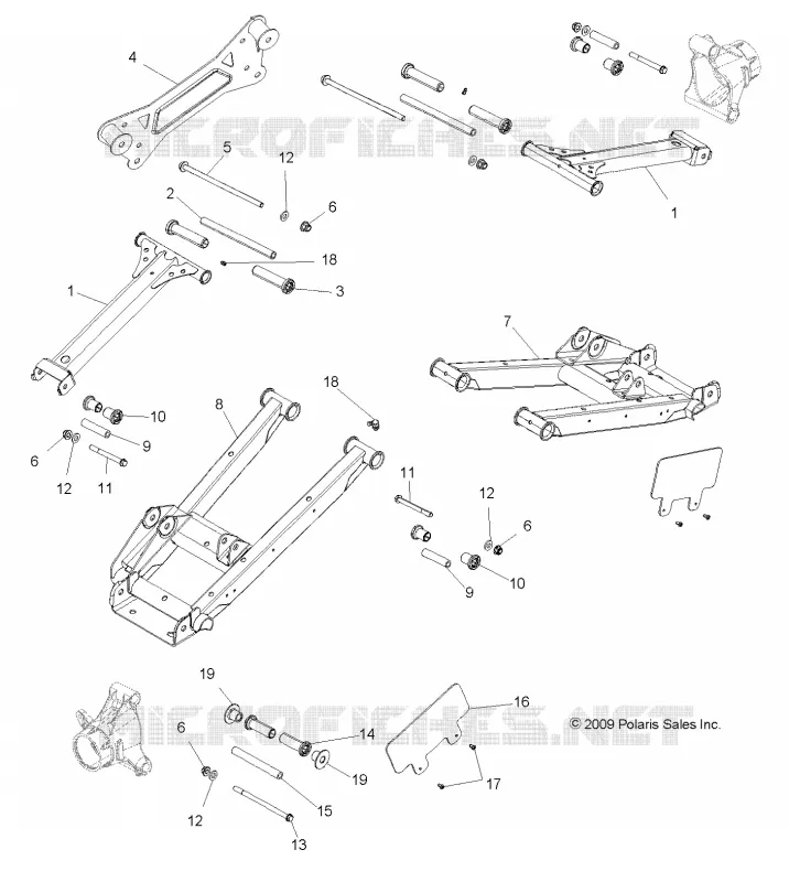 SOSPENSIONE POSTERIORE CONTROL ARMS