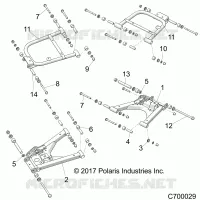 SOSPENSIONE POSTERIORE CONTROL ARMS