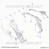 CARROZZERIA POSTERIORE FENDERS