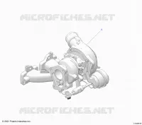 ENGINE, TURBO CHARGER