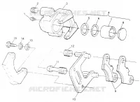 FRONT FRENO Sportsman 4x4 W968040 (4935943594B008)