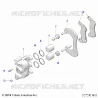 BRAKES, PINZA FRENO POSTERIORE