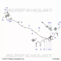 LINEE FRENO AND MASTER CYLINDER