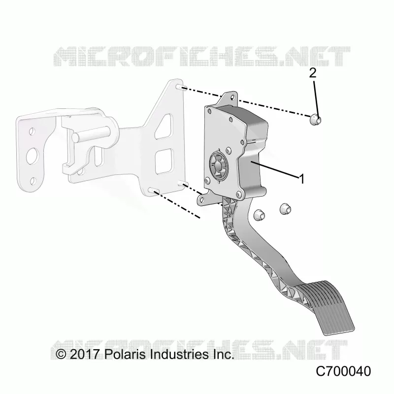 ENGINE, ACCELERATORE PEDALE