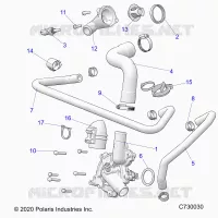 MOTORE, WATERPUMP AND BYPASS