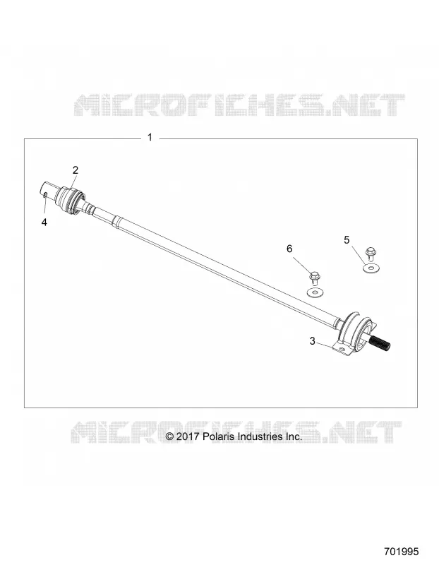 TRASMISSIONE, REAR PROP SHAFT