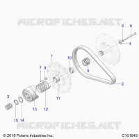 TRASMISSIONE, SECONDARY CLUTCH