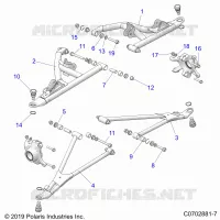 SOSPENSIONI ANTERIORI CONTROL ARMS