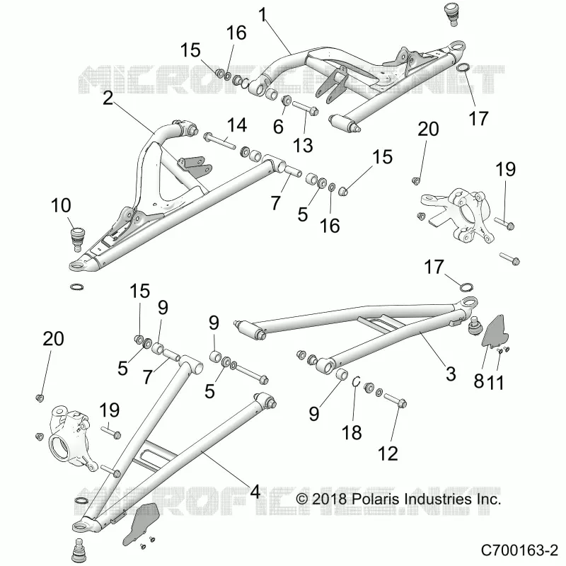 SOSPENSIONI ANTERIORI CONTROL ARMS